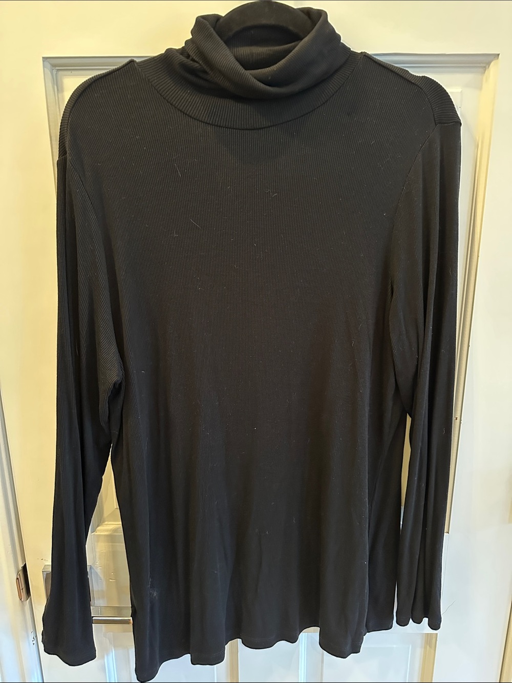 Ralph Lauren Black Long-Sleeve Turtleneck Tunic